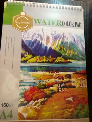 A4 water color pad